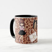Chic und Wild Girl's Planner Tasse (Vorderseite Links)