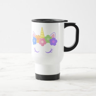 Chic Unicorn Reisebecher