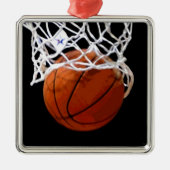 Chic Unique Basketball Weihnachtsbaum Ornamente (Vorne)