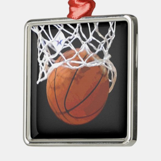 Chic Unique Basketball Weihnachtsbaum Ornamente (Links)