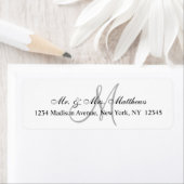 Chic Unique Monogram Wedding (Insitu)