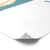 Chic Val Cenis Ski Kunst für Ihr Zuhause 1 Poster (Ecke)