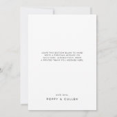 Chic Verheiratet und hell Weihnachten Foto Vielen  (Rückseite)