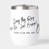 Chic Verlobung Geschenk für Bride anzeigen (Vorderseite)