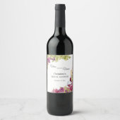Chic Vino vor den Brautschauer-Versprechen Weinetikett (Vorderseite)