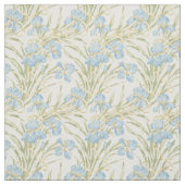 Chic Vintag Blue Iris Stoff (Muster)