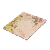 Chic Vintag Floral Tile Fliese (Seite)