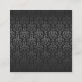 Chic Vintage Geburtstagskarte Begleitkarte (Rückseite)