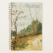 Chic Vintage Landscape Art History Stylish Planer (Vorderseite)