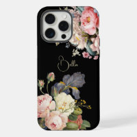 Chic Vintage Personalisierte Rose & Iris