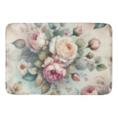 Chic Vintage Rose Badematte (Vorderseite)