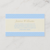 Chic Visitenkarte (Rückseite)