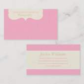 Chic Visitenkarte (Vorne/Hinten)