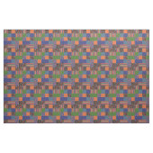 Chic-Volkskunst-Art-Imitat-Patchwork-Gewebe Stoff (Yard (91,4 cm))