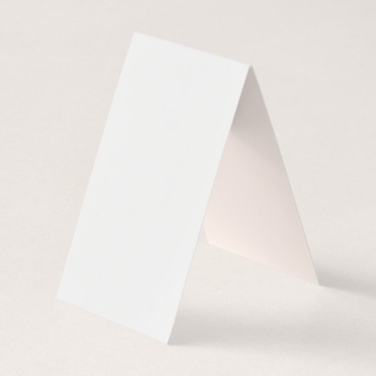 Chic Watercolor Blush Pink Rose Visitenkarten (Rückseite)