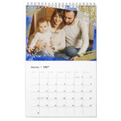 Chic Watercolor Custom Foto 2022 Kalender (Jan 2027)