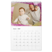 Chic Watercolor Custom Foto 2022 Kalender (Mär 2027)
