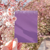 Chic Watercolor Floral Girl Butterfly Babydusche Einladung