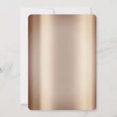 Chic Watercolor Graduation Cap Diploma, Abschluss Einladung (Rückseite)