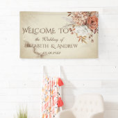 Chic Watercolor Herbst-Blume Banner (Insitu)
