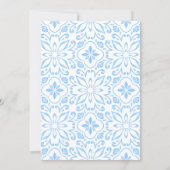 Chic Watercolor Lemons Bridal Shower  Einladung (Rückseite)