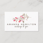 Chic Watercolor Wildwiese Rosa Flow Termin (Vorderseite)