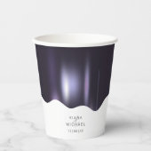 Chic Wedding BlackBerry ID695 Pappbecher (Vorderseite)