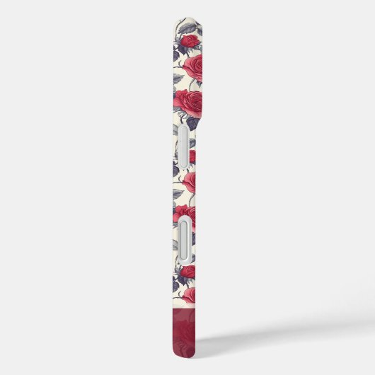 Chic Wedding Gift Rose Name Case-Mate iPhone Hülle (Rückseite / Rechts)