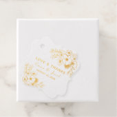 Chic Wedding Gold Geschenkanhänger (Mit Box)