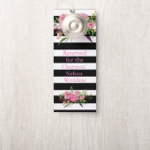 Chic Wedding Guest Reserved Room Sign Türanhänger (Auf Knauf)