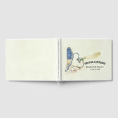 Chic Wedding Guestbook Dragonfly Paating Liebe Her Gästebuch (Voll)