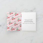 Chic Weihnachtsbaum hat eine neue Zuhause-Adresse  Ankündigung (Innenseite)