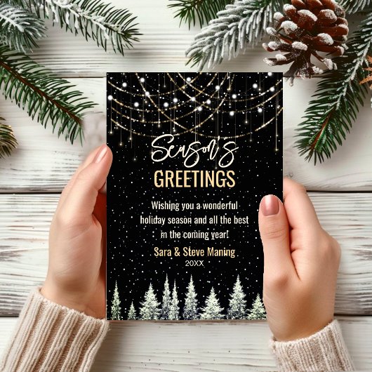 Chic Weihnachtsbäume Glitzer Lichter neues Jahr