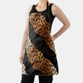 Chic Western Black Brown Cowhide Schürze (InSitu)