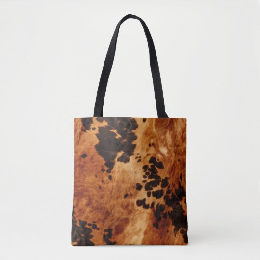 Chic Western Brown Cowhide Tasche (Vorderseite)