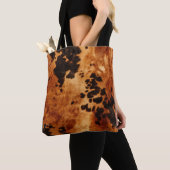 Chic Western Brown Cowhide Tasche (Von Nahem)