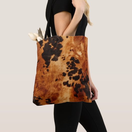 Chic Western Brown Cowhide Tasche (Von Nahem)