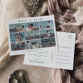 Chic What A Year 10 Foto Collage Weihnachten