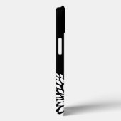 Chic White Blume Case-Mate iPhone Hülle (Rückseite / Rechts)