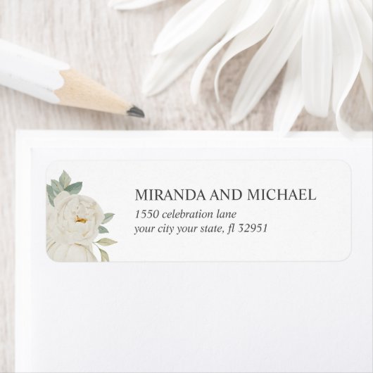 CHIC WHITE ROSES BLUME WEDD (Insitu)