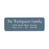 Chic White Simple Styled Typografie Script (Vorne)