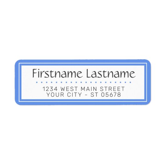 Chic White Simple Styled Typografie Script (Vorne)