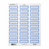 Chic White Simple Styled Typografie Script (Vorne)