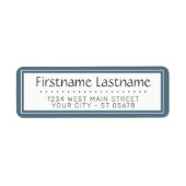 Chic White Simple Styled Typografie Script (Vorne)