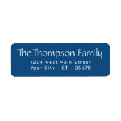 Chic White Simple Styled Typografie Script (Vorne)