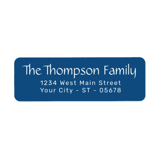 Chic White Simple Styled Typografie Script (Vorne)