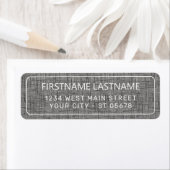 Chic White Simple Styled Typography Script Label (Insitu)