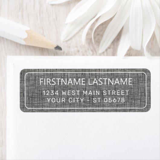 Chic White Simple Styled Typography Script Label (Insitu)