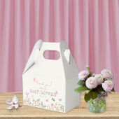 Chic Wildblume Girl Baby Dusche Vielen Dank Geschenkschachtel