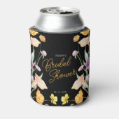 Chic Wildblume Script-Brautparty Dosenkühler (Kanne Rückseite)